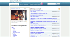Desktop Screenshot of content.comunicati.net