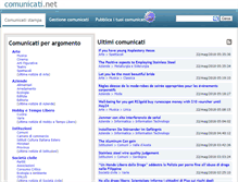 Tablet Screenshot of content.comunicati.net